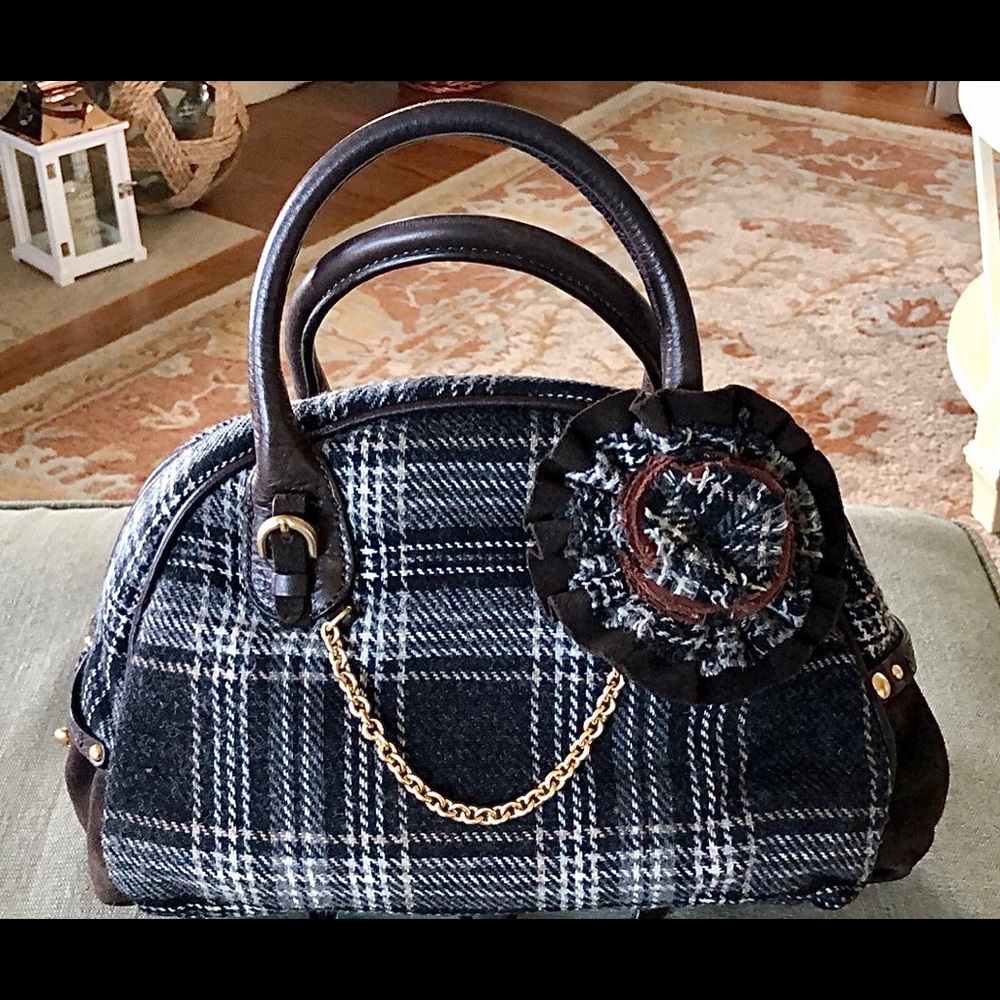 Juicy Couture plaid pocketbook w/ tags